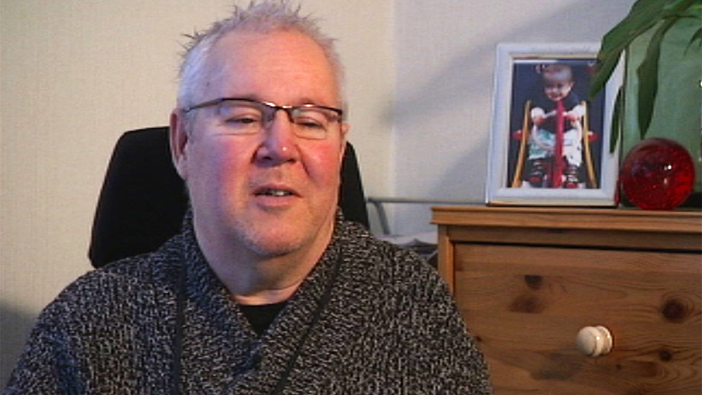 Paul Lamb, who is seeking the legal right to die (ITN)