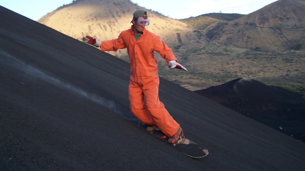 Volcano surfing (picture: Getty)