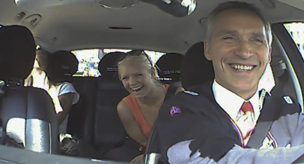 Norwegian prime minister undercover as cabbie