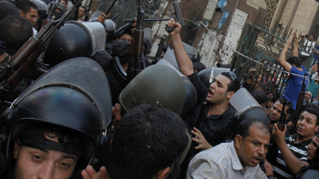 Egypt crisis: EU ambassadors meet as bloodshed continues (picture: Reuters)