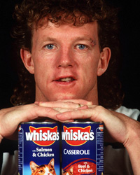 Garry Hocking changed his name to Whiskas as a part of a sponsorship deal (picture: Getty)