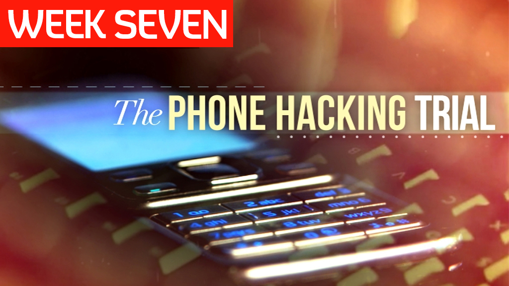 Phone hacking trial week seven.