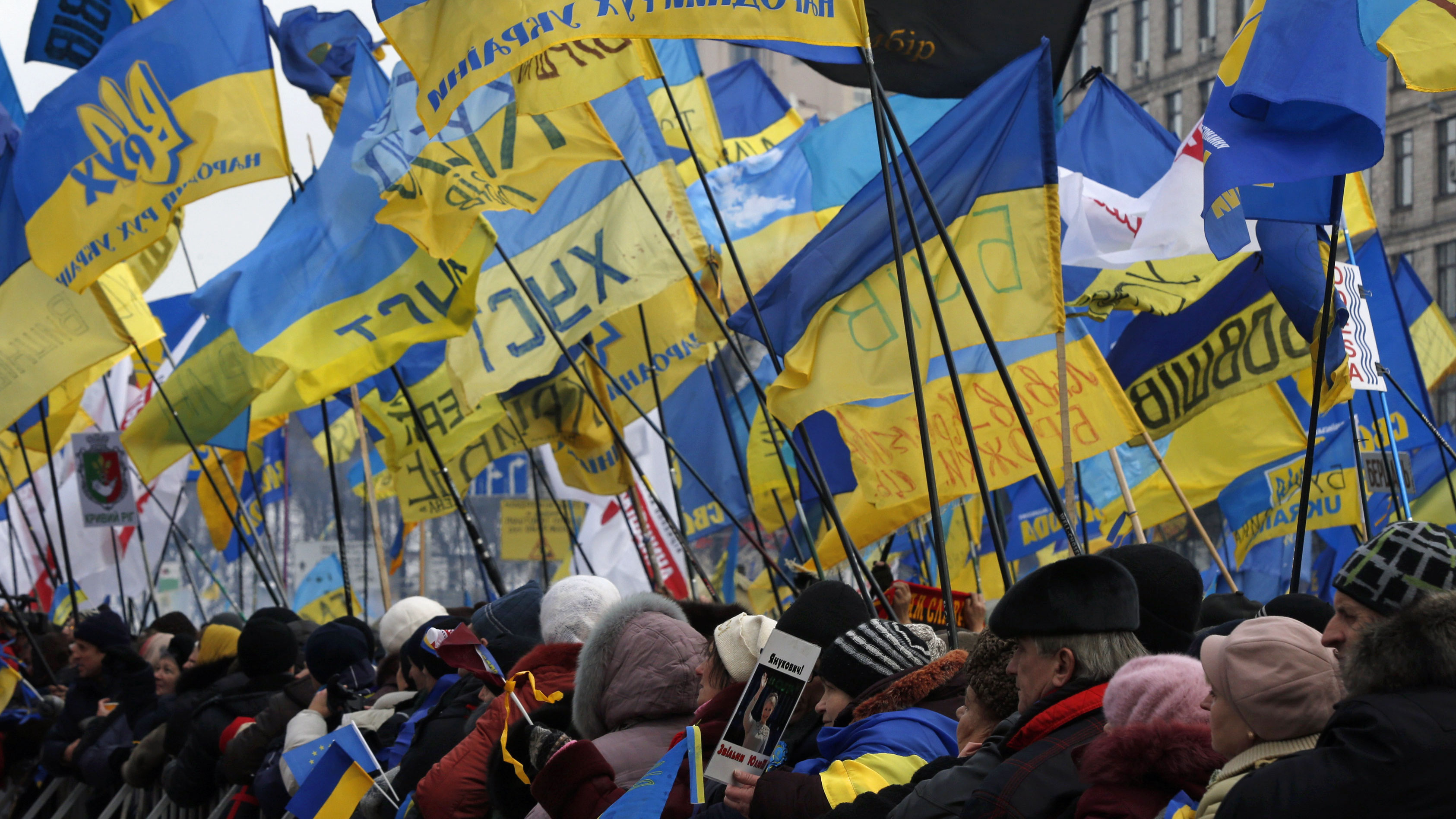 Anti-government rallies mobilise in Ukraine