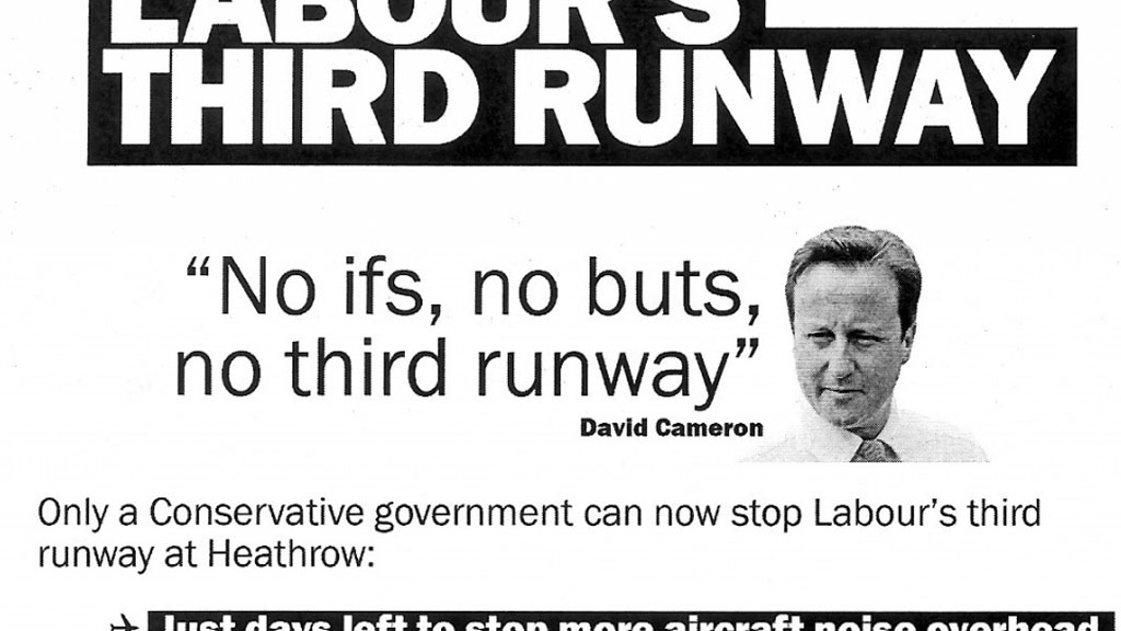 2010 Conservative election leaflet