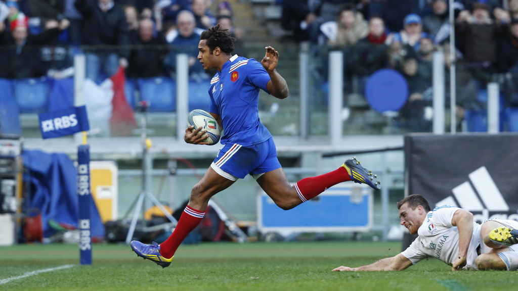 Benjamin Fall scores for France (picture: Reuters)