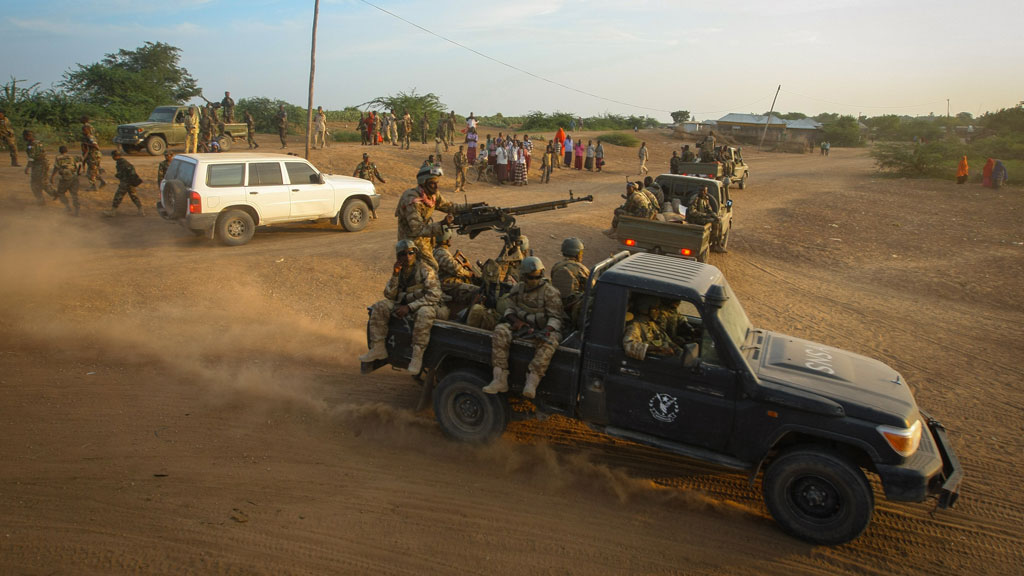 Islamists were targeted during the Somalia raid (pic: Getty)