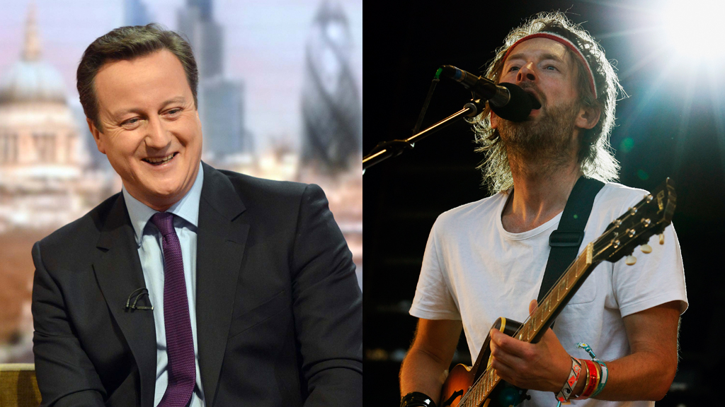 Radiohead to sue Cameron if he uses their songs in campaign (R)
