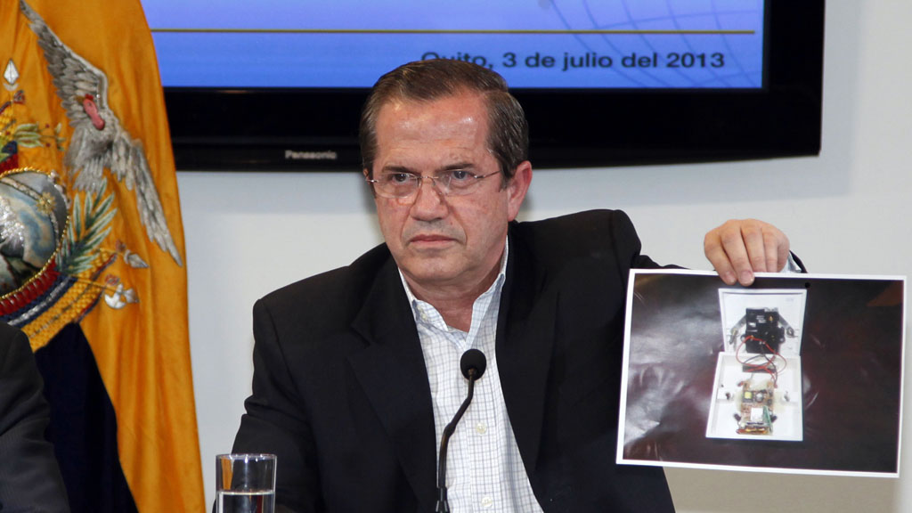 Ecuadorean Foreign Minister Ricardo Patino (Reuters)