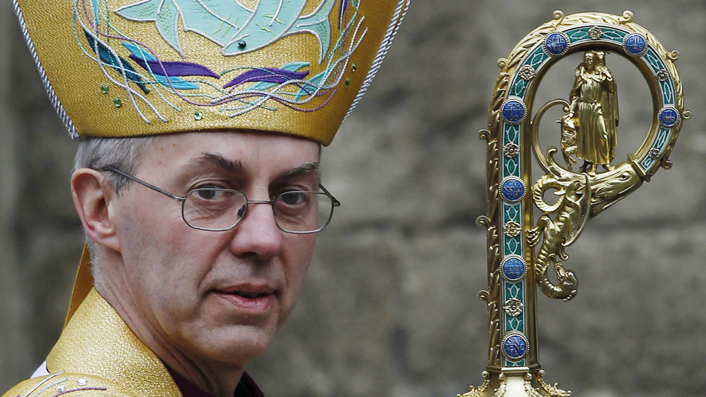 The Most Rev Justin Welby (R) 
