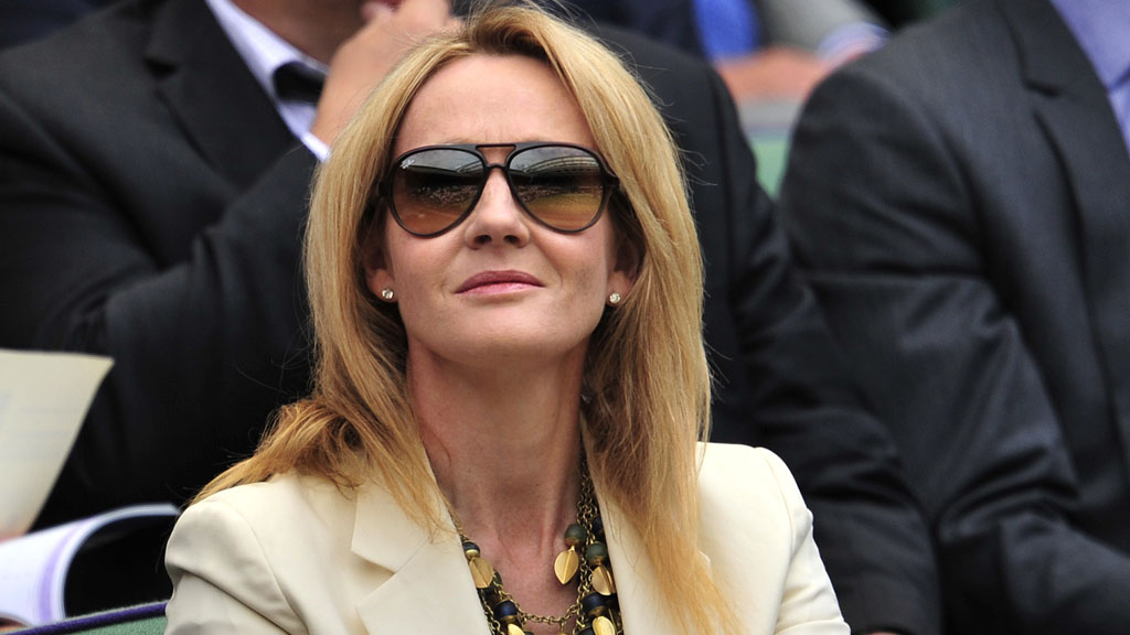 JK Rowling at Wimbledon