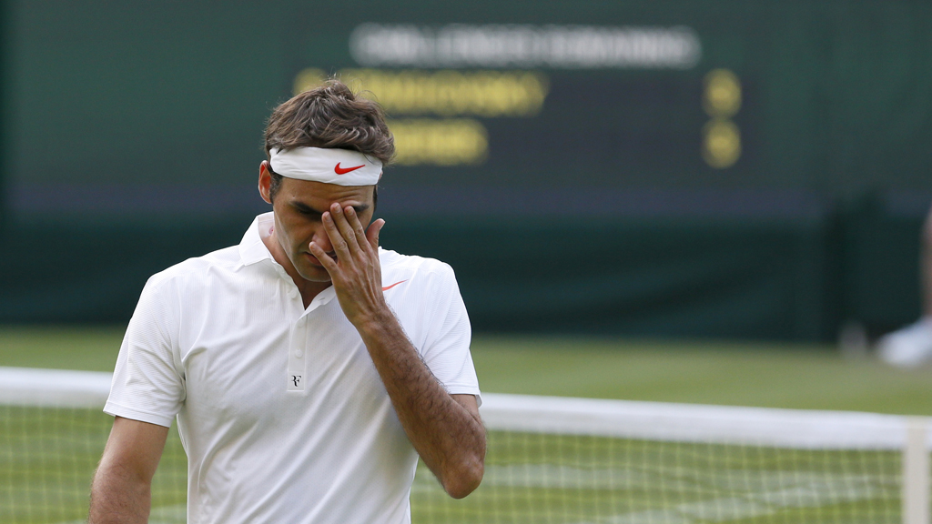 Roger Federer loses in the second round. (Reuters)