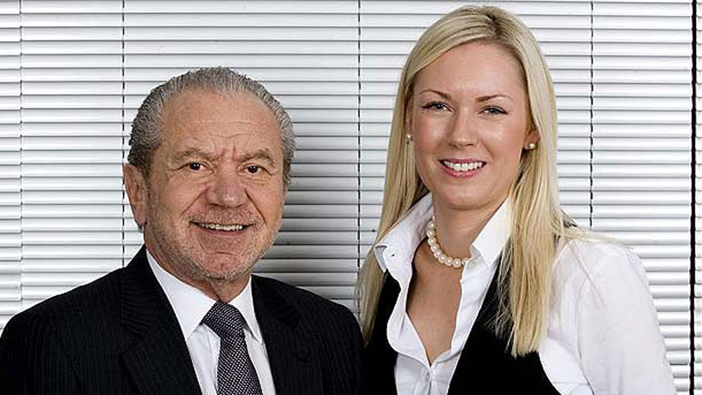 Lord Sugar and Stella English in 2010 (pic: Reuters)