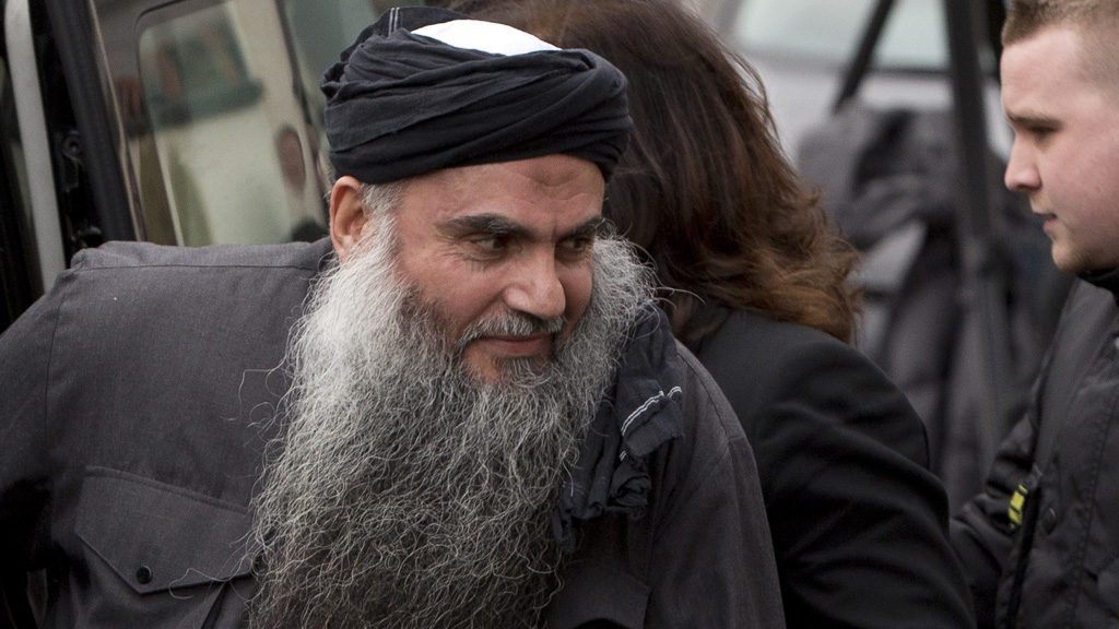 Abu Qatada was arrested on Friday, days before an appeal hearing to determine if the preacher will be deported to Jordan (picture: Reuters)