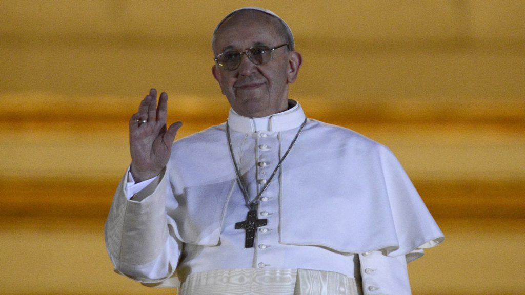 Jorge Mario Bergoglio is chosen as Latin America's first pontiff and will be known as Pope Francis. 