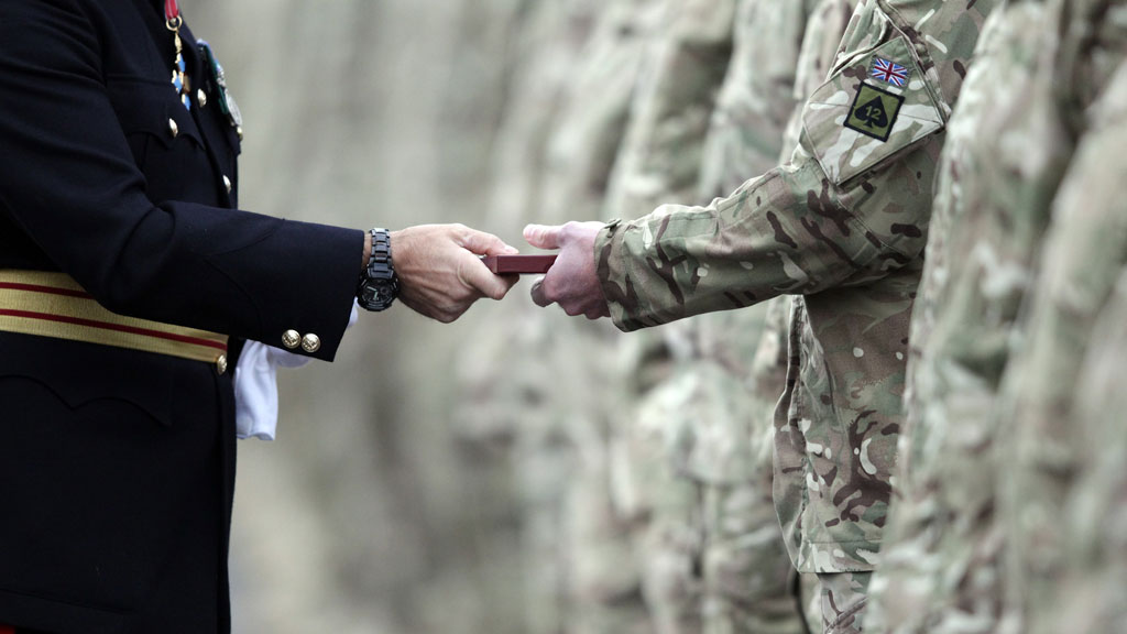 Young men are far more likely to commit violent crimes if they have served in the armed forces, according to a major study (Getty)