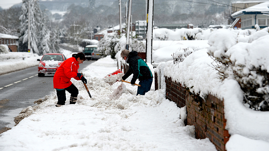 Latest UK snow and weather forecast (Image: Getty)