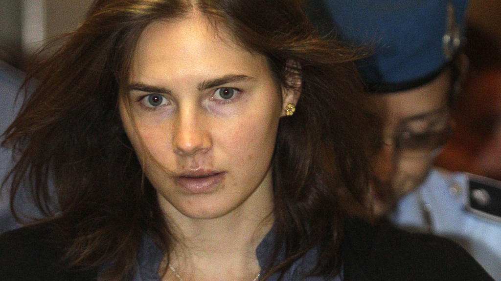 Amanda Knox and her boyfriend Raffaele Sollecito have had tyheir acquittals for the murder of Meredith Kercher overturned (picture: Reuters)