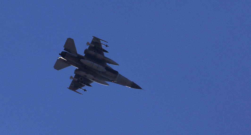 Israeli F-16 jet (Reuters)