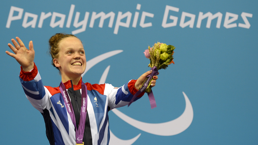 Ellie Simmonds, one of the superstars of the Paralympics. (Getty) 