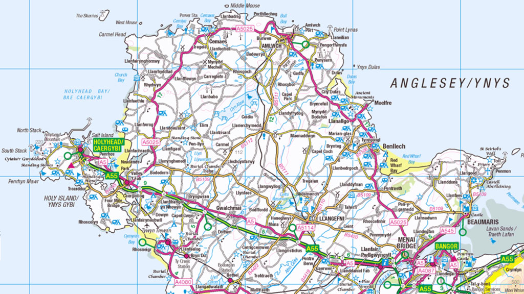 Anglesey (Ordnance Survey OpenData)