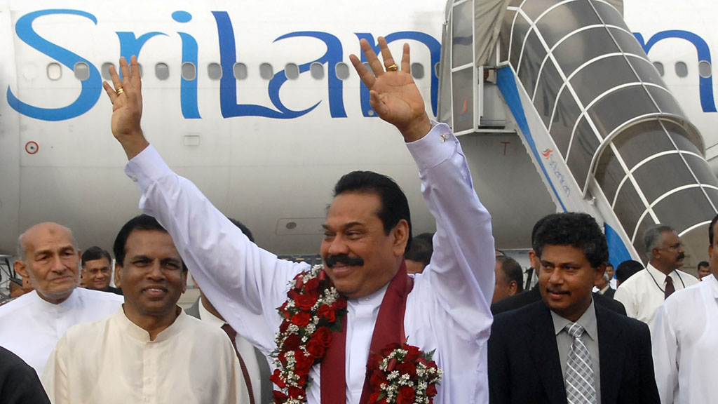 President Rajapaksa (picture: Reuters)