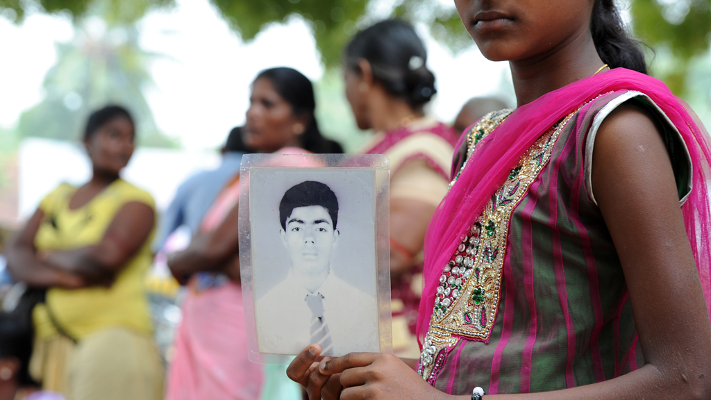 Tamil war widows face sexual harrassment and violence at the hands of the military (picture: Getty)