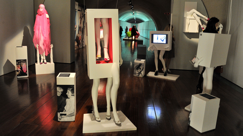 Isabella Blow items on display at Somerset House (picture: Getty)