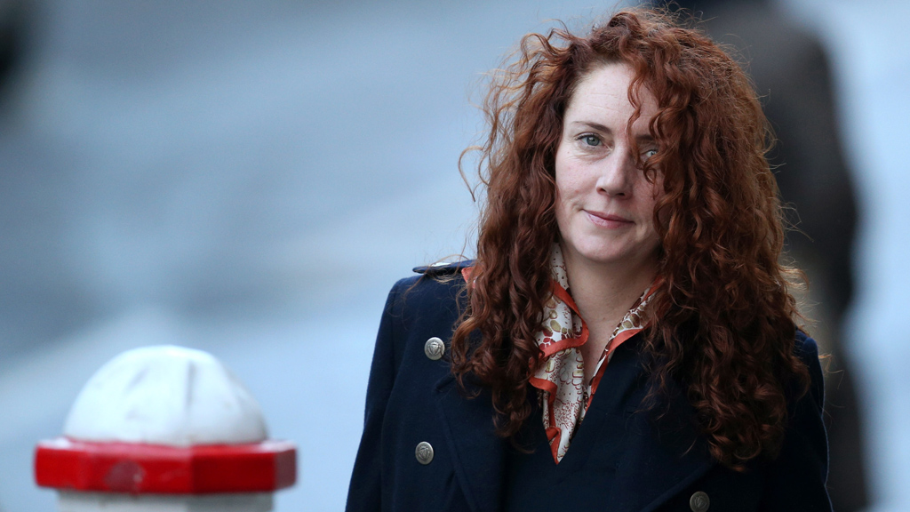 Rebekah Brooks arrives at the phone hacking trial on Monday (picture: Getty)