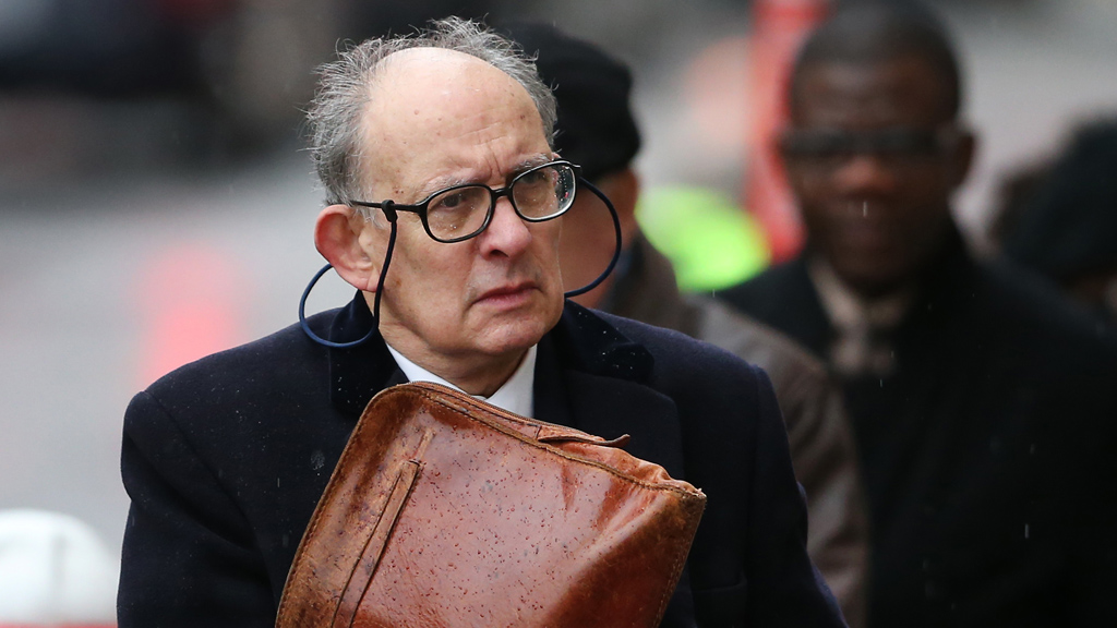 Former managing editor Stuart Kuttneer arrive sta the phone hacking trial on Wednesday (picture: Getty)
