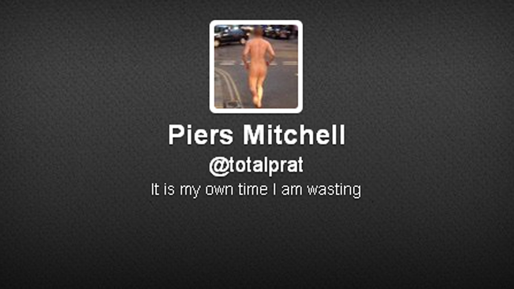 Twitter user Piers Mitchell who duped the world's media searching for information on the slavery story