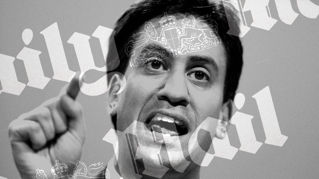 Ed Miliband at war with the Daily Mail and the Mail on Sunday (Getty)