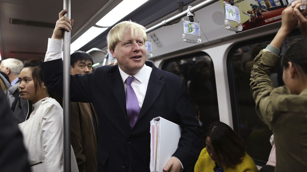 Boris Johnson London mayor Beijing