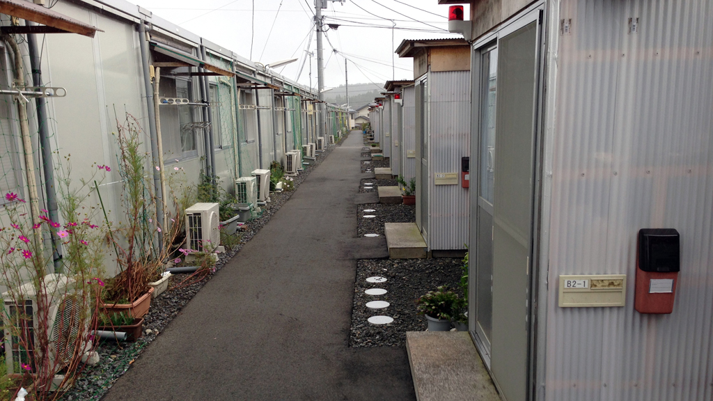 Refugee housing in Iwaki (Garry Thomas)