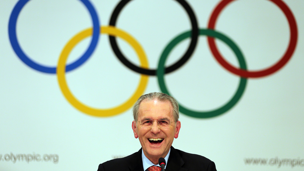 The IOC's Jacques Rogge at the IOC delegates meeting in Argentina (Getty)