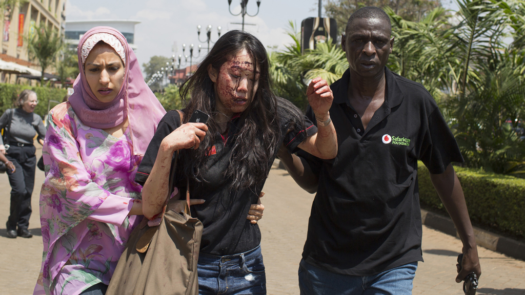At least 59 people, including three British nationals, have been killed in the Nairobi Westgate shopping mall attack (picture: Reuters)