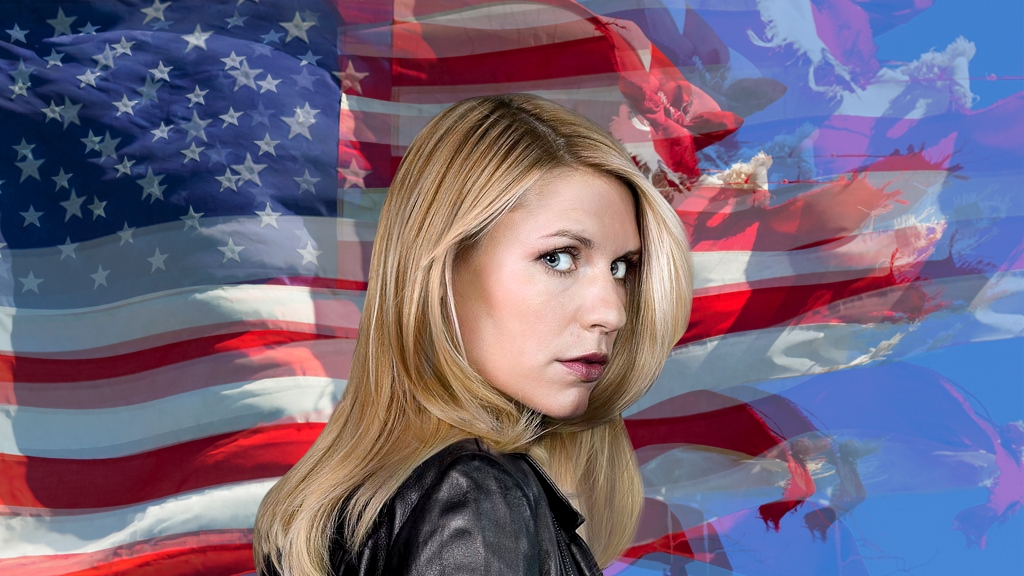 Carrie in Homeland, played by Claire Danes. (Picture: Channel 4)