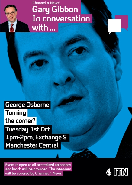 Gary Gibbon in conversation with George Osborne.
