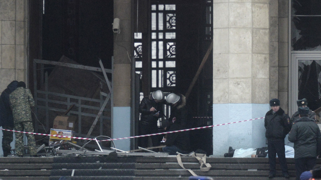Volgograd blast scene (Reuters)