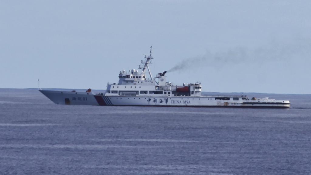 Chinese patrol ship Haixun 01. (Reuters)