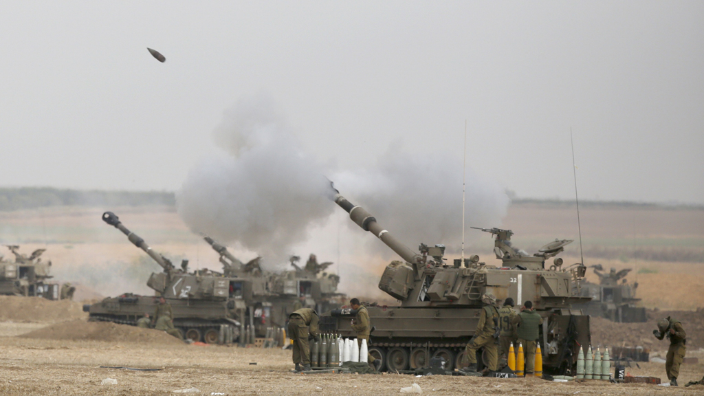 Israel fires shells towards Gaza