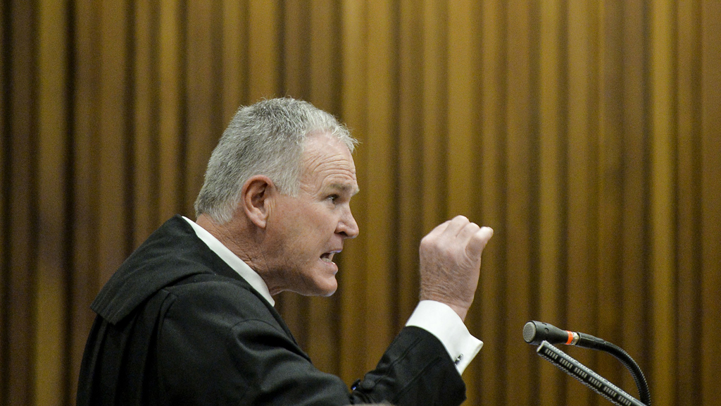 Oscar Pistorius' lead defence attorney Barry Roux