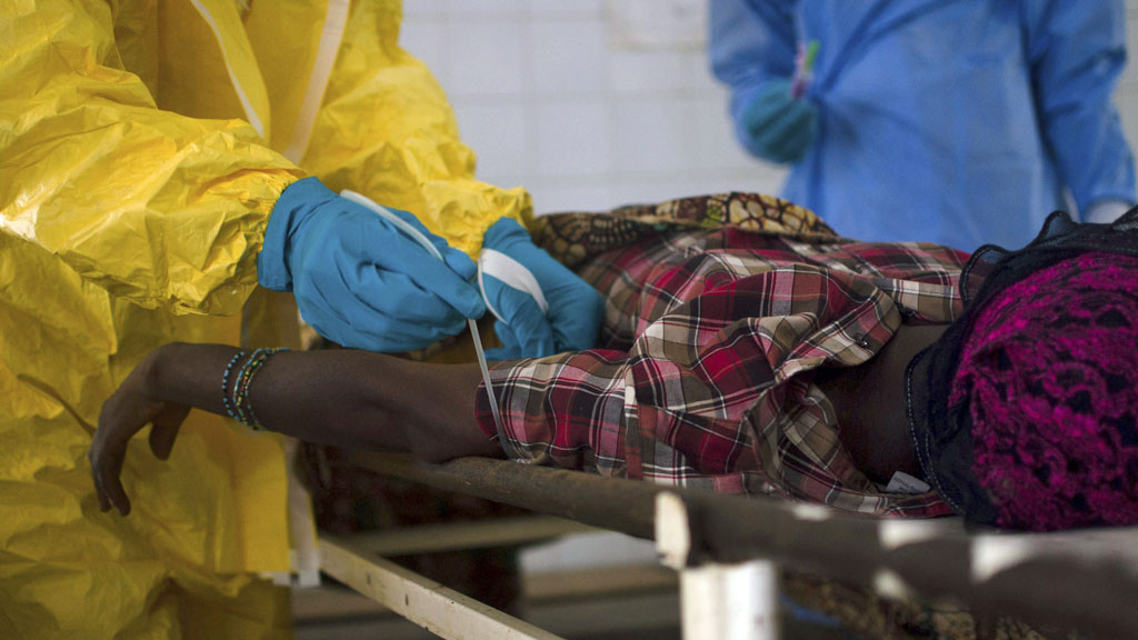 Suspected Ebola victim in Sierra Leone (Reuters)