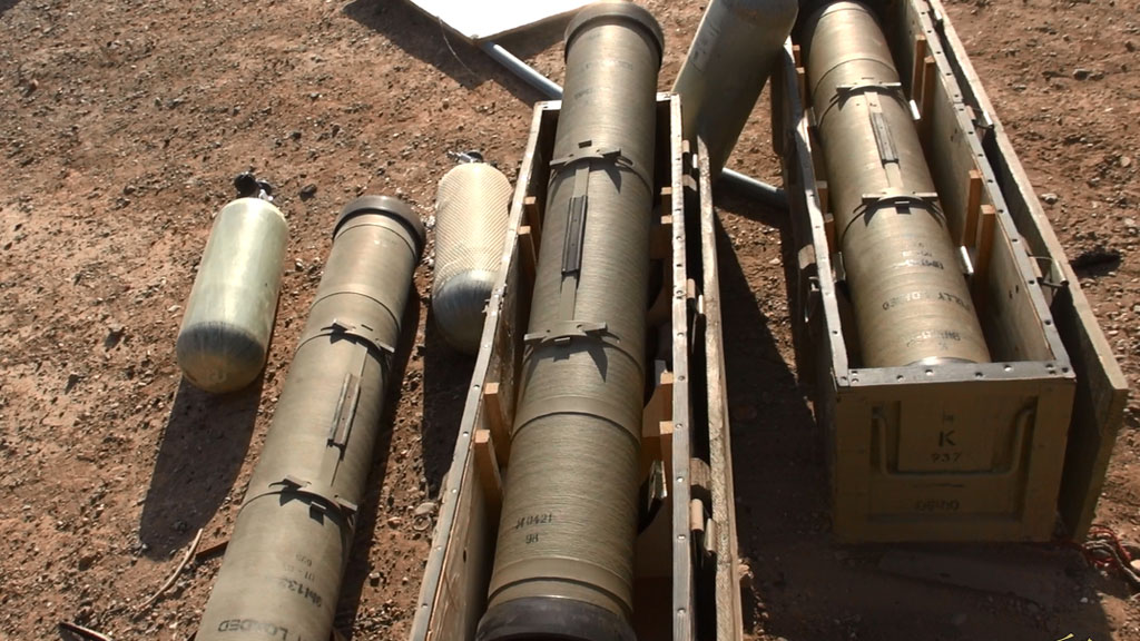Thermal missiles at Tabqa