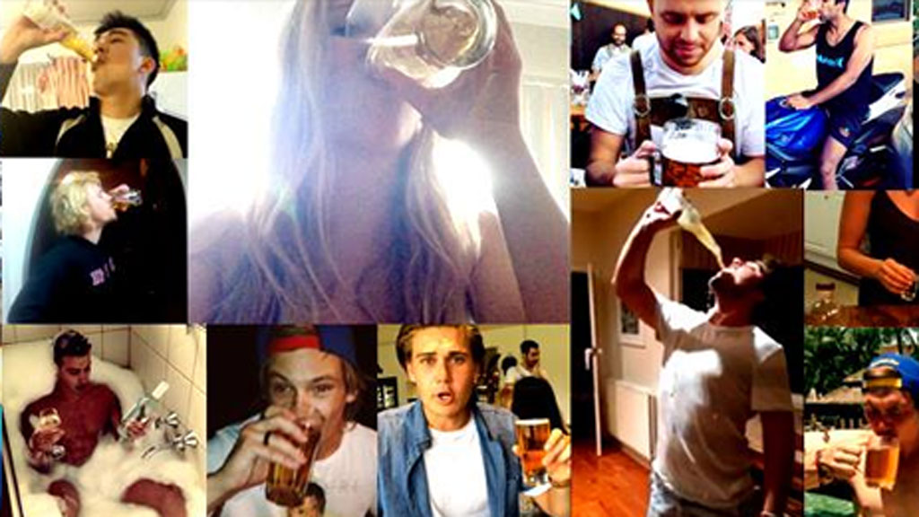 A 'NekNominate' Facebook page banner