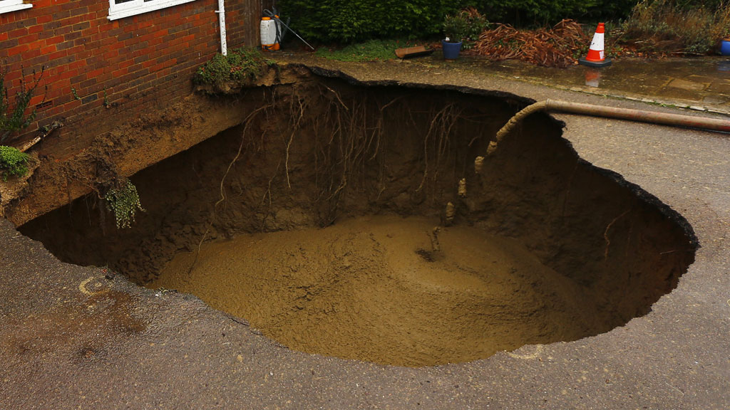 Sinkholes in the UK 