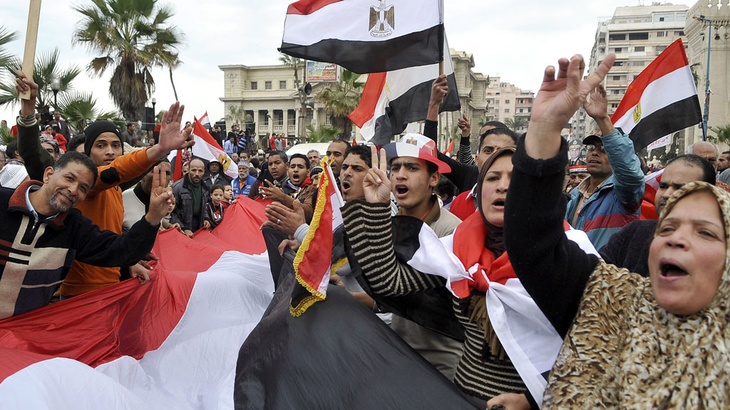Supports of General al-Sisi (picture: Getty)