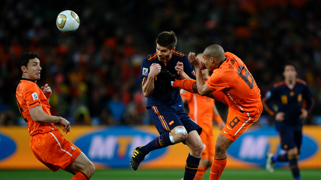 Spain v Holland, 2010 World Cup final (Getty)