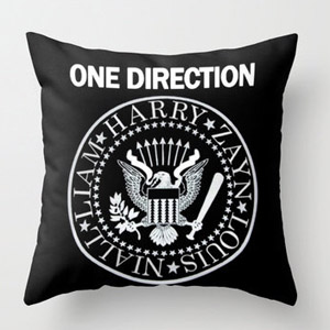 One Direction - Ramones-style cushion.