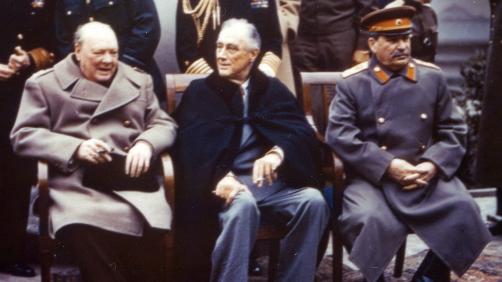 Churchill, Roosevelt and Stalin (Getty)