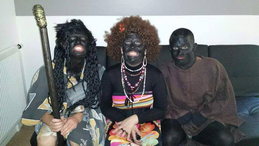 French police blackface party